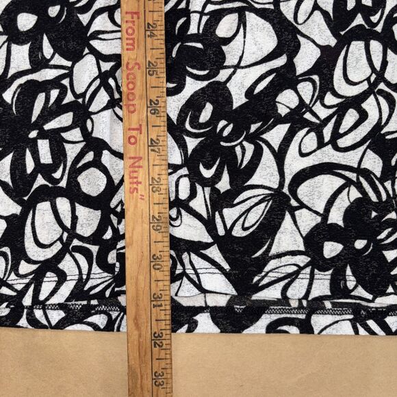 INC International Concepts Black And White Tunic Top Size XL - Picture 7 of 8